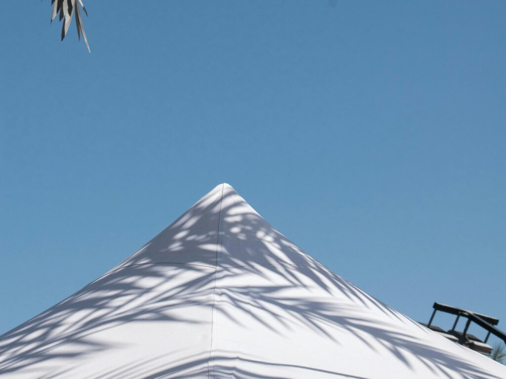 15' x 15' High Peak Tent rental in Jumpertown